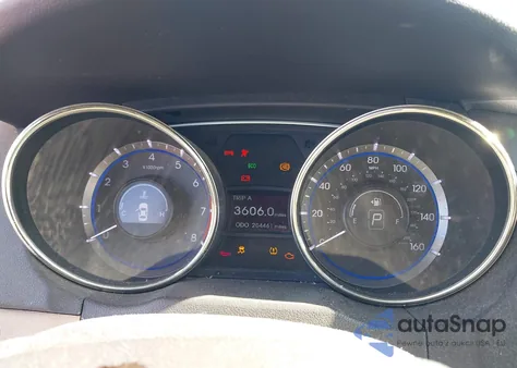 2012 Hyundai Sonata Gls z USA, uszkodzony, nr VIN 5NPEB4AC5CH356760